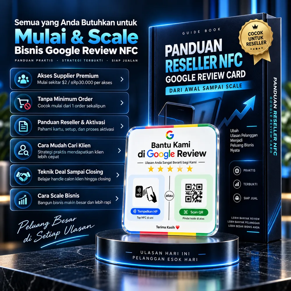 Paket Panduan Reseller NFC Review